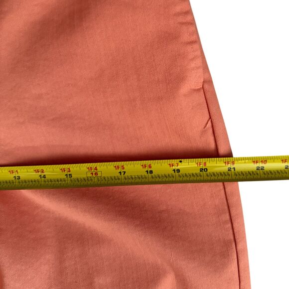 Alfred Dunner Coral Crop Pull-on Stretch Pants Size 10 - Picture 14 of 14